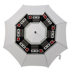 Video Game Controller 80s Hook Handle Umbrellas (medium) by Valentinaart