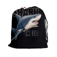 The Shark Movie Drawstring Pouches (xxl) by Valentinaart