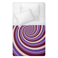 Woven Spiral Duvet Cover (single Size) by designworld65