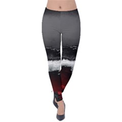 Ombre Velvet Leggings by ValentinaDesign