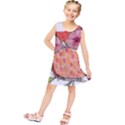 Summer Colourful Owl T Shirt Kids  Tunic Dress View1