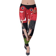 Sale Velvet Leggings by Valentinaart