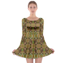 Roulette  Order Long Sleeve Skater Dress by MRTACPANS