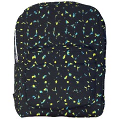 Splatter Abstract Dark Pattern Full Print Backpack by dflcprints