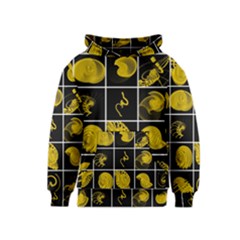 Grasshopper Rhino Spirograph Beautiful Fabulous Kids  Pullover Hoodie by Mariart