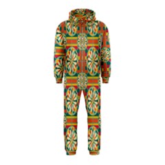 Eye Catching Pattern Hooded Jumpsuit (kids) by linceazul