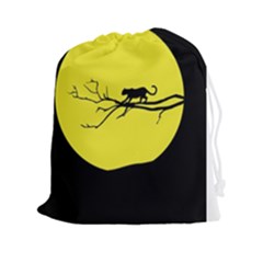 Jaguar Puma Animal Panther Cat Drawstring Pouches (xxl) by Nexatart