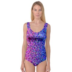 Triangle Tile Mosaic Pattern Princess Tank Leotard  by Nexatart