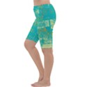 Abstract art Cropped Leggings  View2