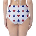 Playing Cards Hearts Diamonds High-Waist Bikini Bottoms View2