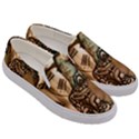 Steampunk, Steampunk Women With Clocks And Gears Men s Canvas Slip Ons View3