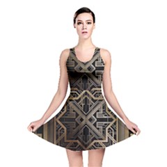 Art Nouveau Reversible Skater Dress by NouveauDesign