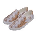 Parchement,lace and burlap Women s Canvas Slip Ons View2