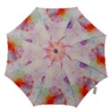 Watercolor Galaxy Purple Pattern Hook Handle Umbrellas (Medium) View1