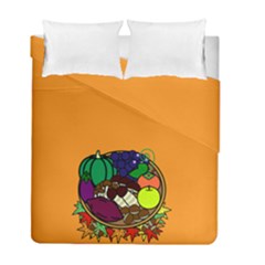 Healthy Vegetables Food Duvet Cover Double Side (full/ Double Size) by Mariart