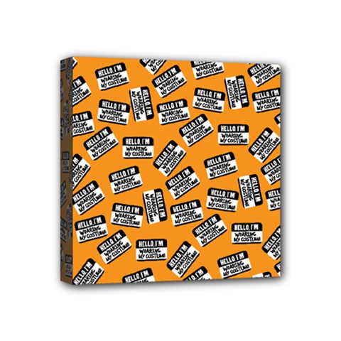 Pattern Halloween  Mini Canvas 4  X 4  by iCreate
