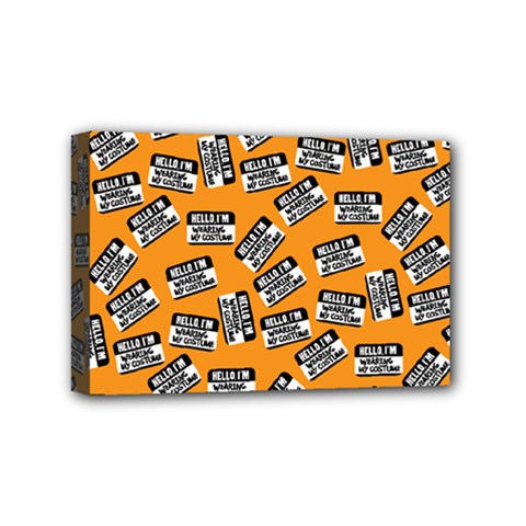 Pattern Halloween  Mini Canvas 6  X 4  by iCreate