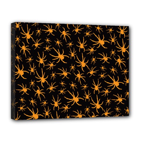 Halloween Spiders Canvas 14  X 11  by iCreate