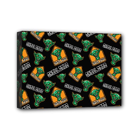 Halloween Ghoul Zone Icreate Mini Canvas 7  X 5  by iCreate
