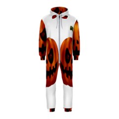 Halloween Pumpkin Hooded Jumpsuit (kids) by Valentinaart
