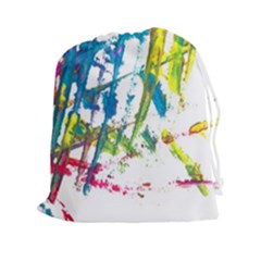 No 128 Drawstring Pouches (xxl) by AdisaArtDesign
