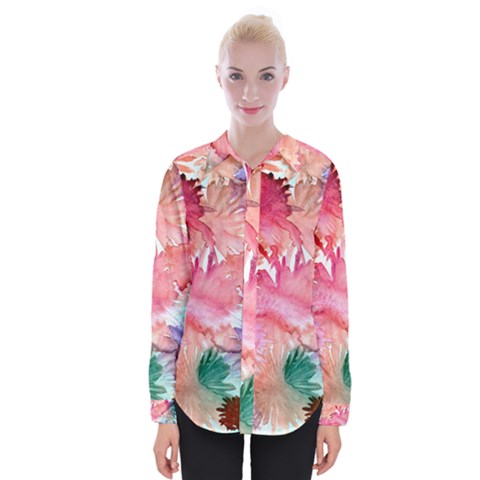 No Womens Long Sleeve Shirt by AdisaArtDesign