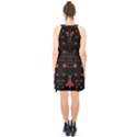 Roses From The Fantasy Garden Halter Collar Waist Tie Chiffon Dress View2