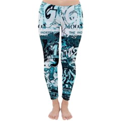 Graffiti Classic Winter Leggings by ValentinaDesign