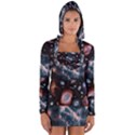 Galaxy Nebula Long Sleeve Hooded T-shirt View1