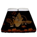 Hawaiian, Tropical Design With Surfboard Fitted Sheet (California King Size) View1