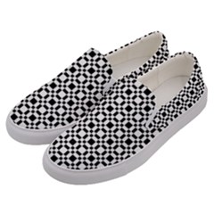 Pattern Men s Canvas Slip Ons by gasi