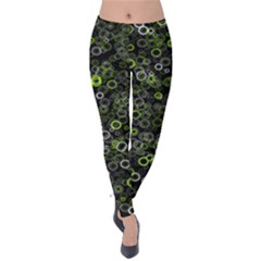 Pattern Velvet Leggings by gasi