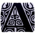 Alphabet Calligraphy Font A Letter Back Support Cushion View1