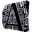 Alphabet Calligraphy Font A Letter Back Support Cushion View3