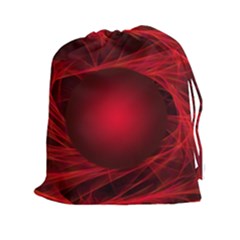 Abstract Scrawl Doodle Mess Drawstring Pouches (xxl) by Celenk