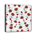 Yeti Xmas pattern Mini Canvas 6  x 6  View1