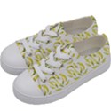 Chilli Pepers Pattern Motif Kids  Low Top Canvas Sneakers View2