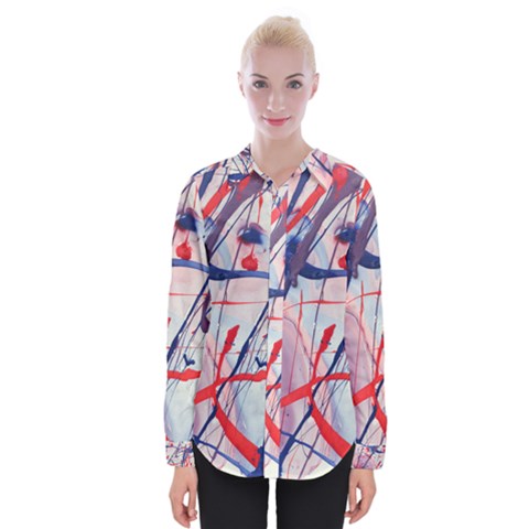 Messy Love Womens Long Sleeve Shirt by LaurenTrachyArt