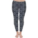 Black And White Ethnic Pattern Classic Winter Leggings View1