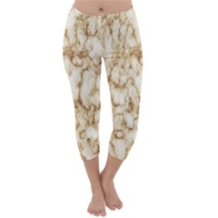 Abstract Art Backdrop Background Capri Winter Leggings  by Celenk