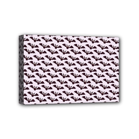 Halloween Lilac Paper Pattern Mini Canvas 6  X 4  by Celenk