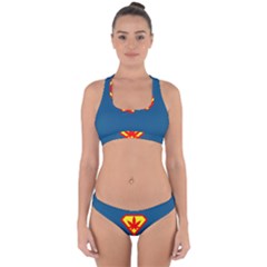 Super Dealer Cross Back Hipster Bikini Set by PodArtist