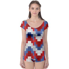 Texture Textile Surface Fabric Boyleg Leotard  by Celenk