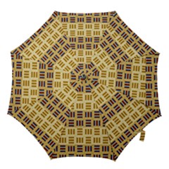 Textile Texture Fabric Material Hook Handle Umbrellas (medium) by Celenk