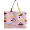 Cupcakes Wallpaper Paper Background Zipper Mini Tote Bag View1