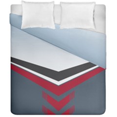 Modern Shapes Duvet Cover Double Side (california King Size) by jumpercat