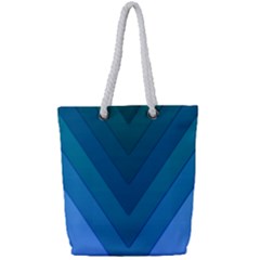 Tri 04 Full Print Rope Handle Tote (small) by jumpercat