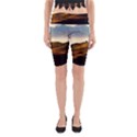 Landscape Mountains Nature Outdoors Yoga Cropped Leggings View1