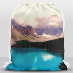 Austria Mountains Lake Water Drawstring Bag (large) by BangZart