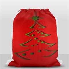 Christmas Drawstring Bag (small) by BangZart